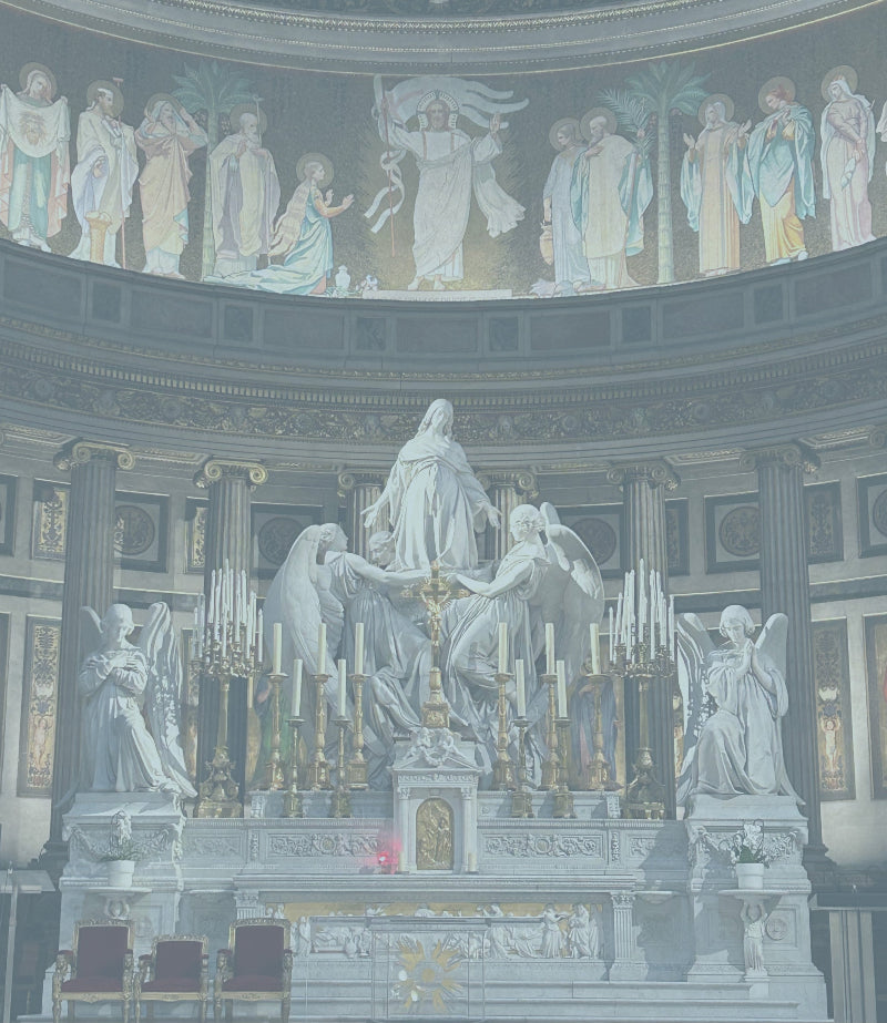 Catholic Church Altar and Tabernacle image