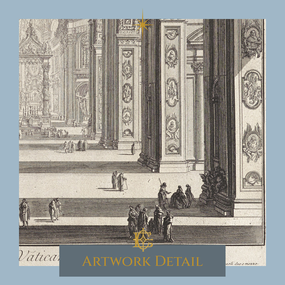 Basilica di S. Pietro in Vaticano, from Vedute di Roma - Artwork Detail 1