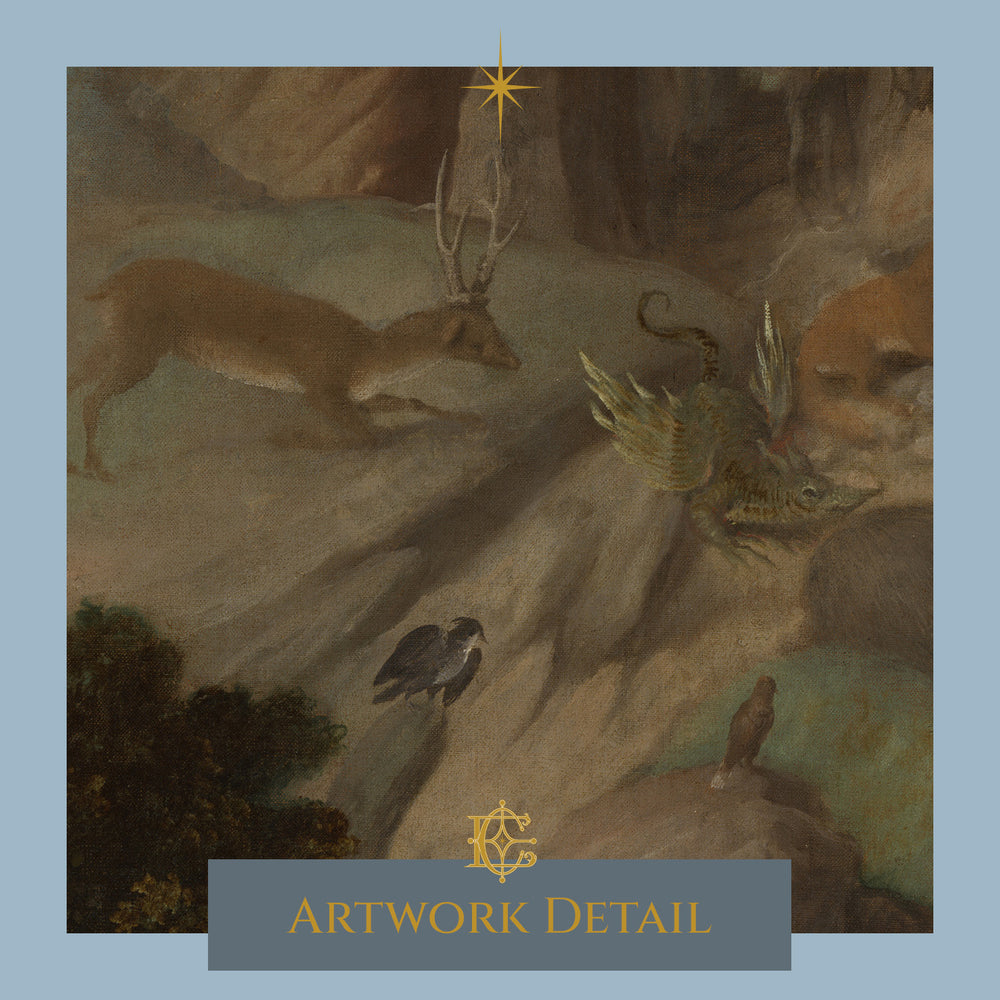 
                  
                    Christ in the Wilderness - Artwork Detail 2
                  
                