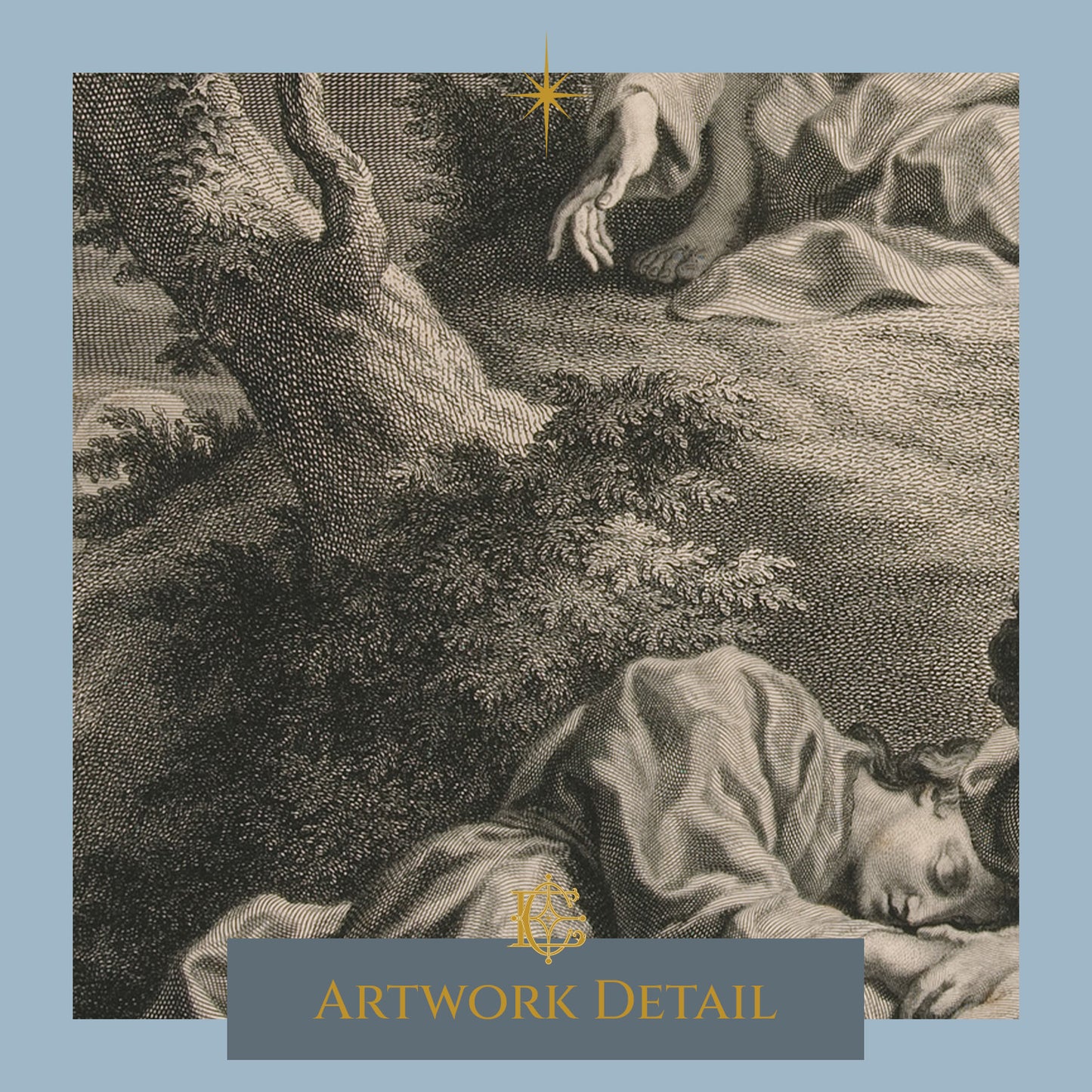 Christ on the Mount of Olives - Artwork Detail 1