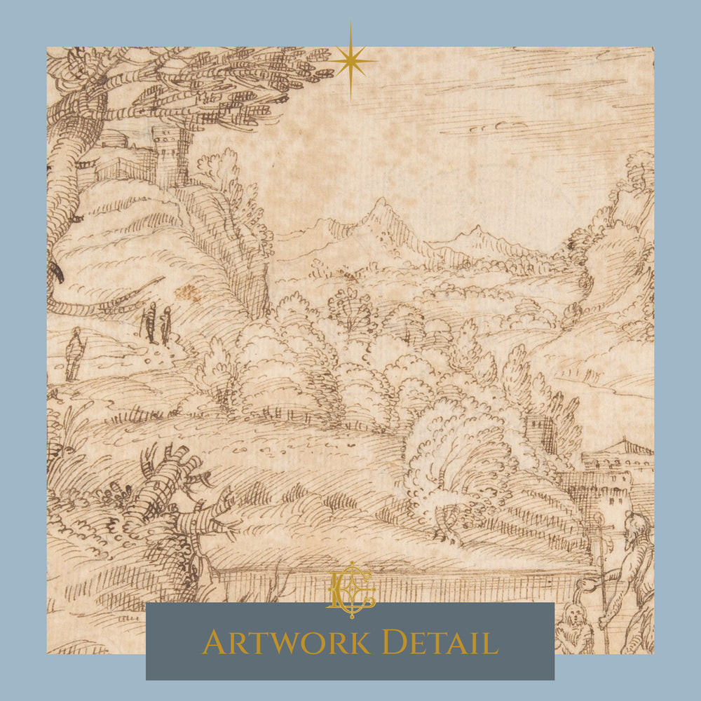 
                  
                    Landscape with the Baptism of Christ - Artwork Detail 2
                  
                