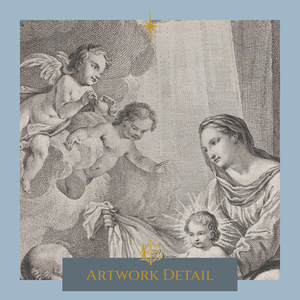 Les Rois mages Gaspard et Melchoir adorant l'Enfant Jésus - Artwork Detail 1