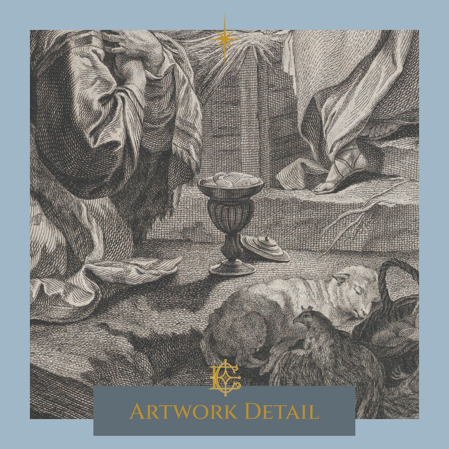 Les Rois mages Gaspard et Melchoir adorant l'Enfant Jésus - Artwork Detail 2