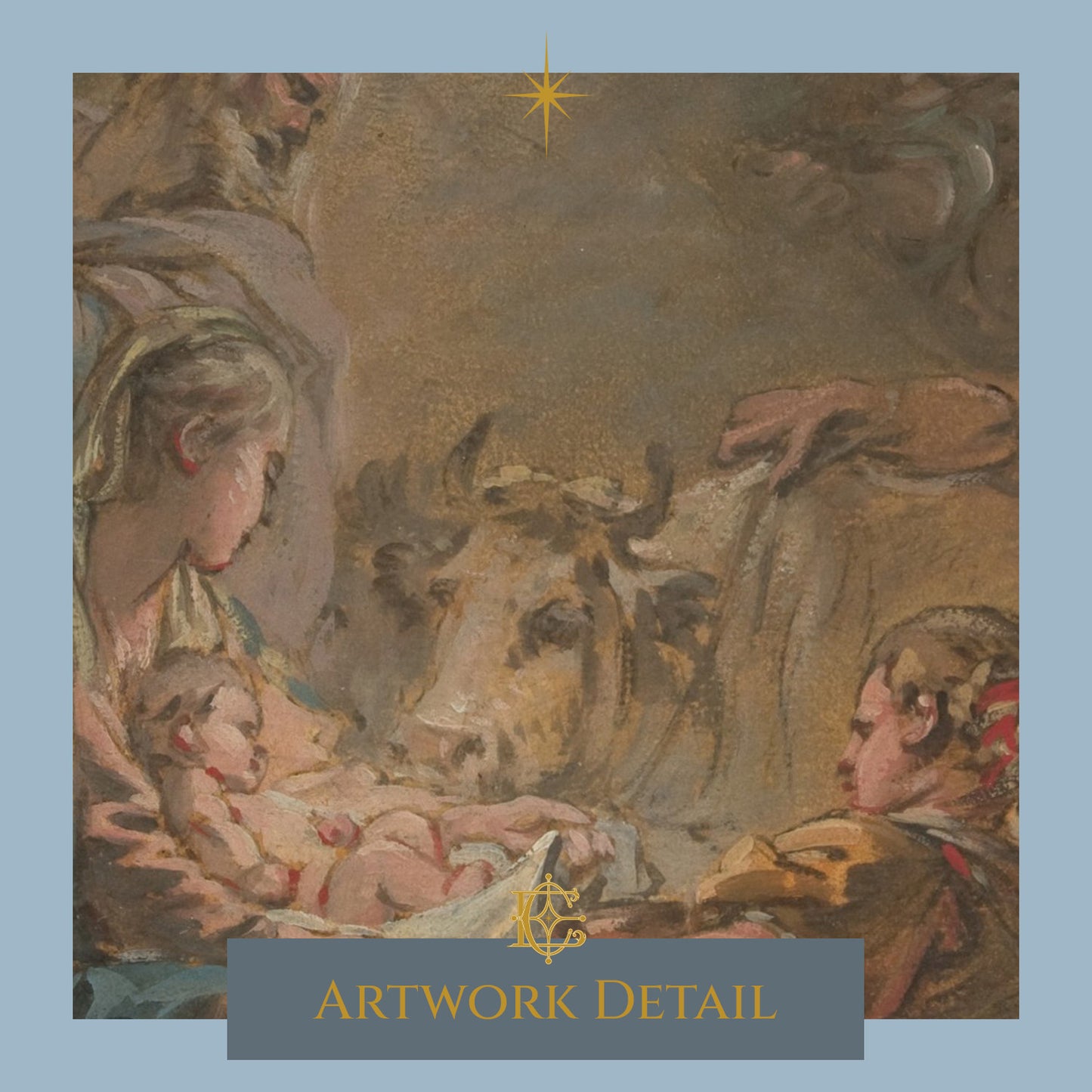 The Adoration of the Shepherds - Artwork detail 2