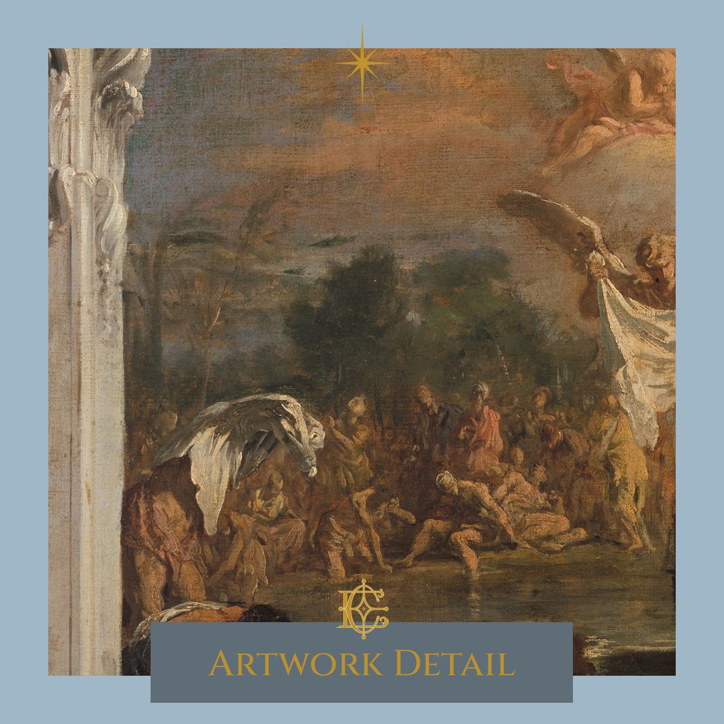 The Baptism of Christ, Ricci - Artwork Detail 2