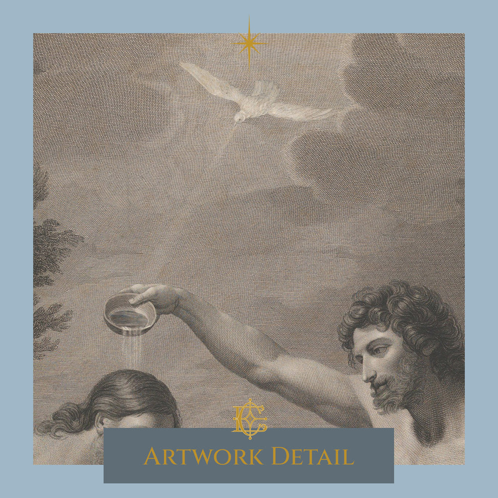 
                  
                    The Baptism of Christ with St. John the Baptist and the Holy Spirit - Artwork Detail 2
                  
                
