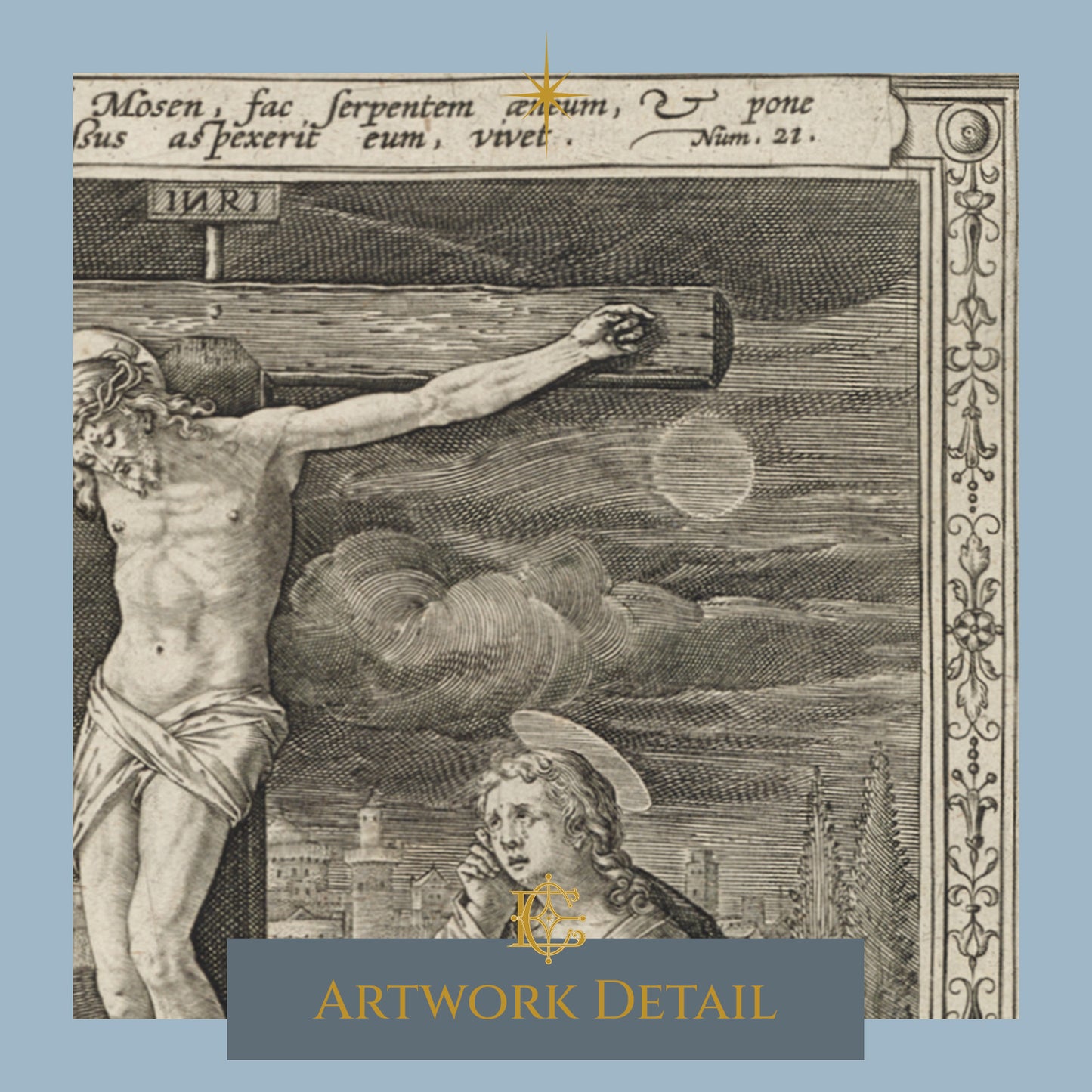 The Crucifixion, from the series Passio, Mors, et Resurrectio, Dn. Nostri Iesu Christi - Artwork Detail 1