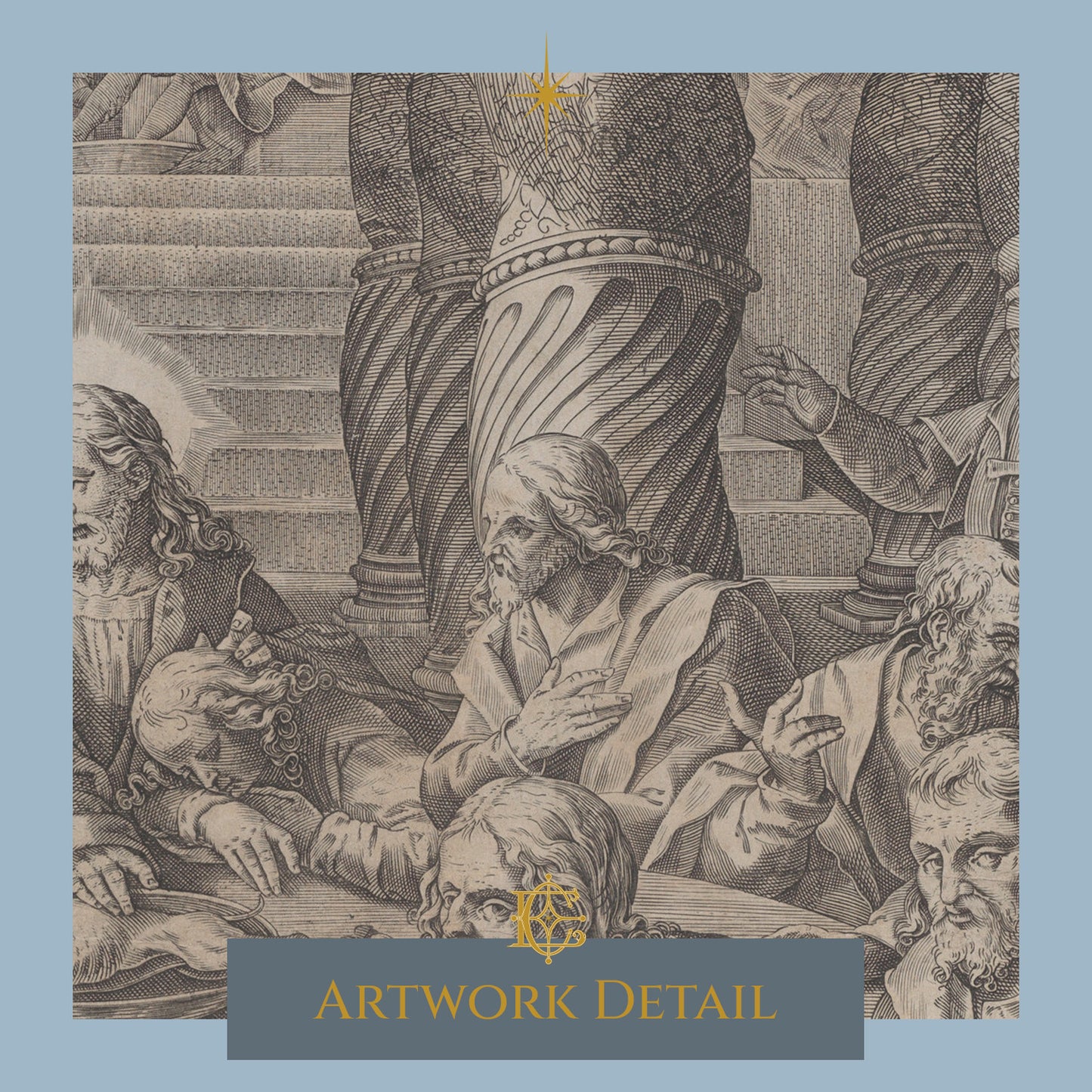 The Last Supper, Mazza - Artwork Detail 1