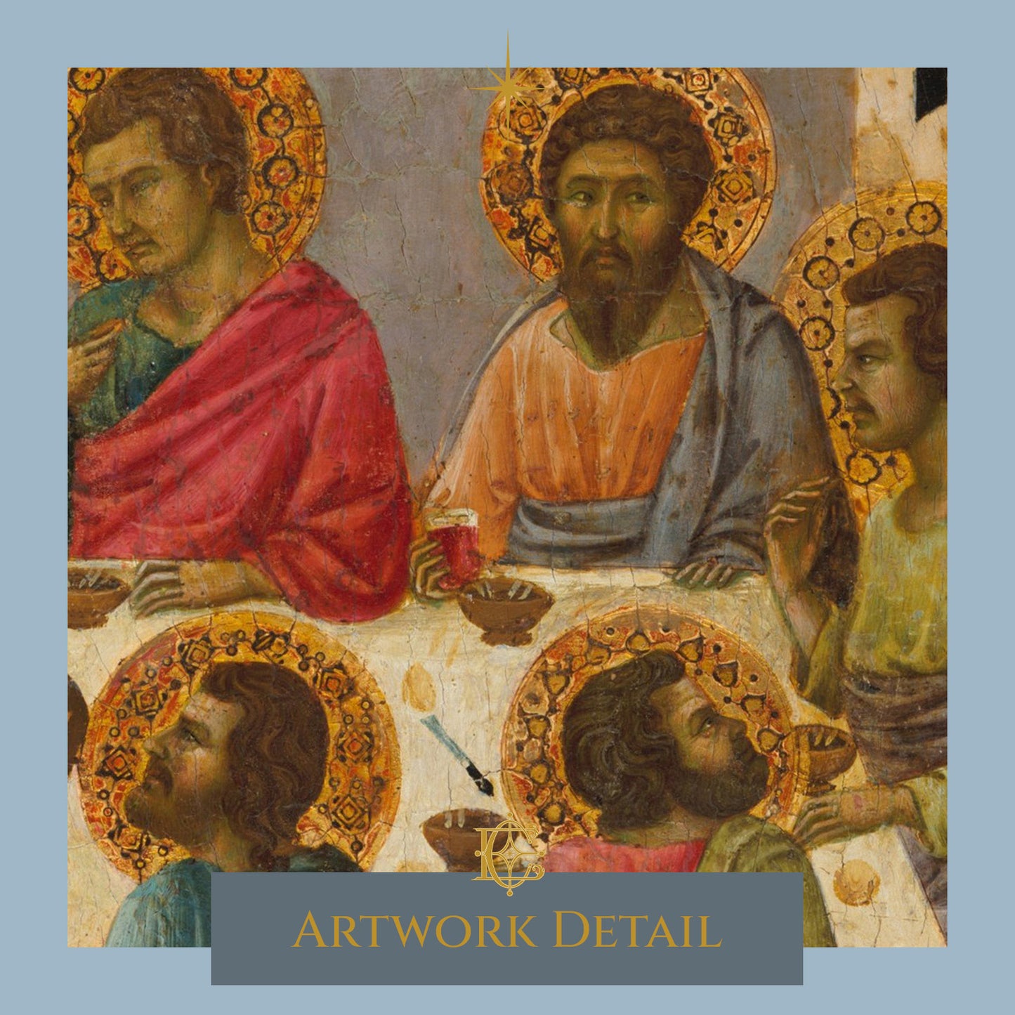 The Last Supper Ugolino - Artwork  Detail 1