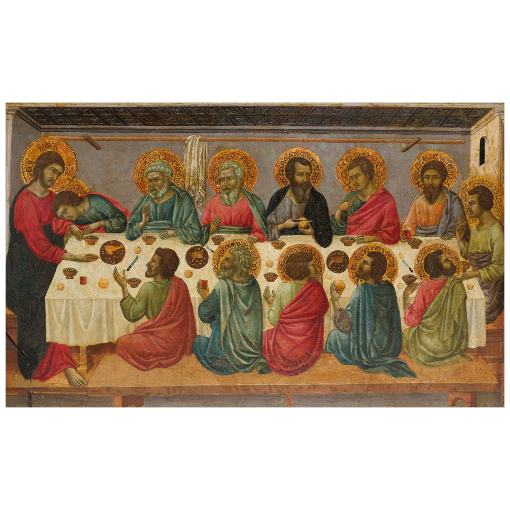 The Last Supper, Ugolino Fine Art Print 18 by 11 inches