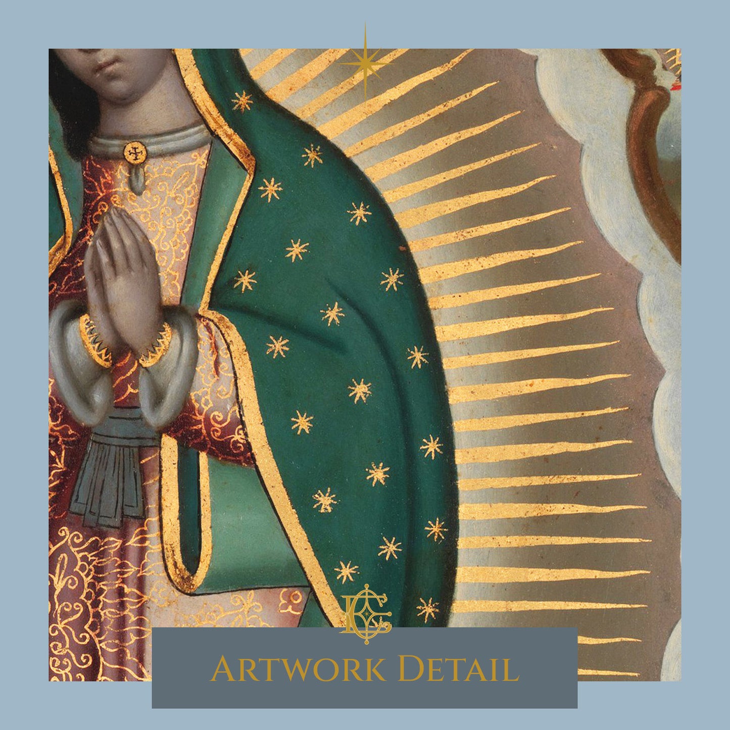 The Virgin of Guadalupe with the Four Apparitions - Artwork Detail 2