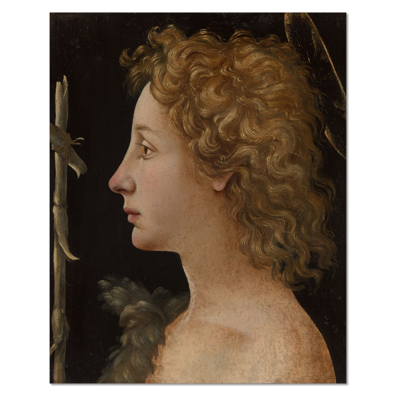 
                  
                    The Young St. John the Baptist Fine Art Paper Print - 8 by 10 inches artwork
                  
                