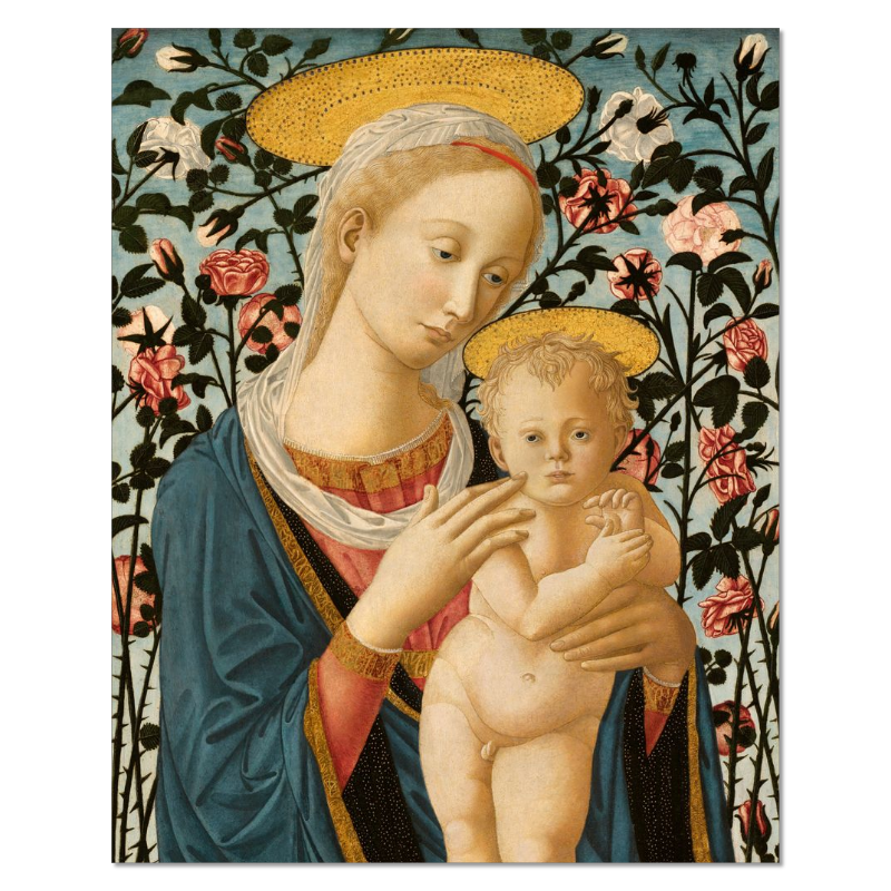 
                  
                    Madonna and Child Fine Art Paper Print - 8x10"
                  
                