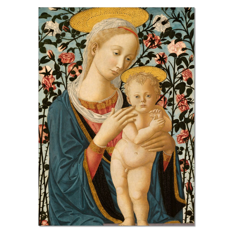 
                  
                    Madonna and Child Fine Art Paper Print - 5x7"
                  
                